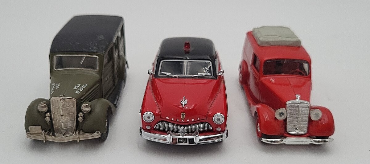 Rex Toys & Other 1:43 Diecast Vehicle Assortment [3] EX