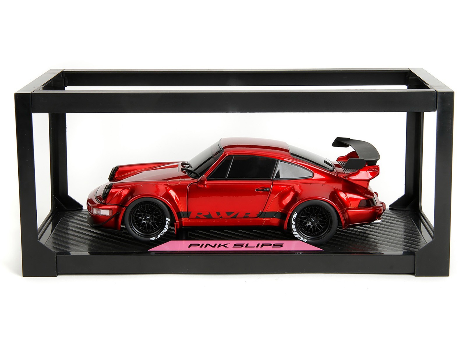 RWB BODY KIT RED METALLIC 1/18 DIECAST MODEL CAR BY JADA 35726