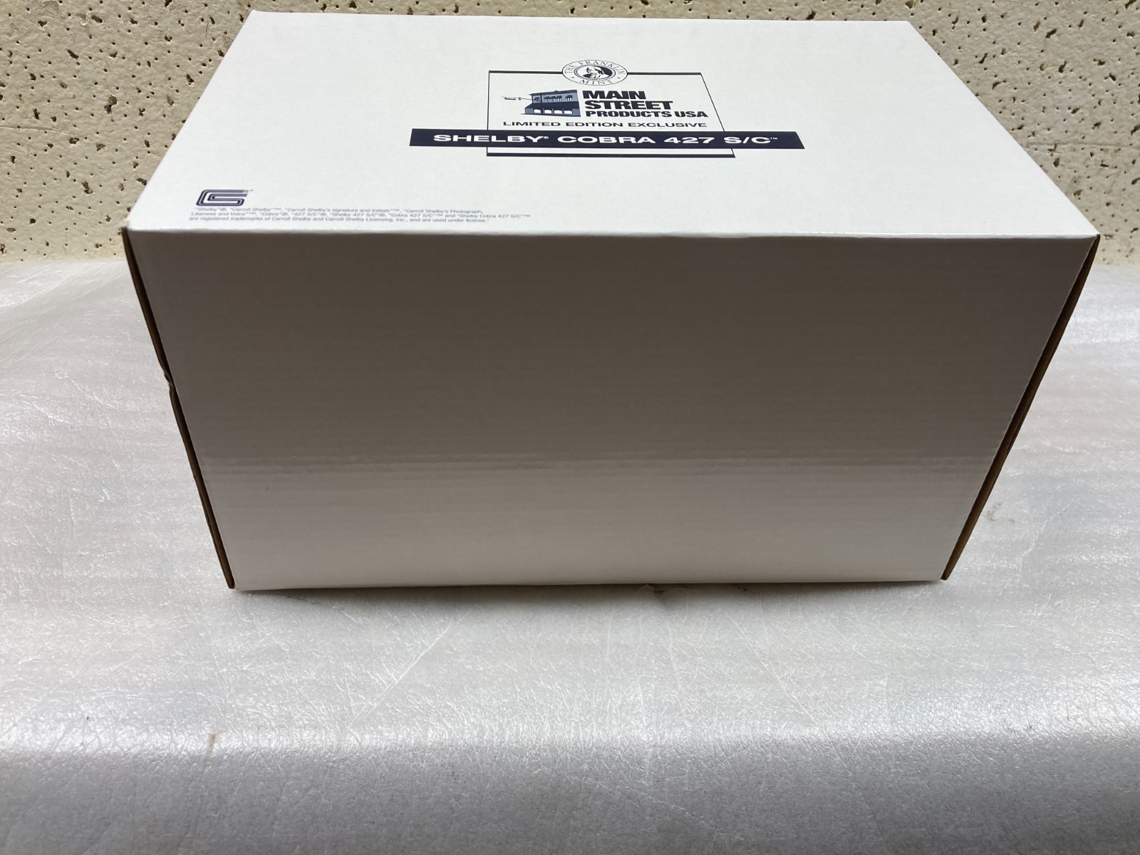 Franklin Mint 1966 Shelby Cobra 427 S/C “Main Street Productions” LE of 427 RARE