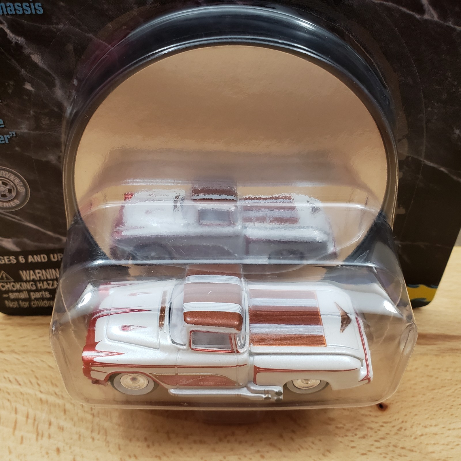 Johnny Lightning Show Rods Kopper Kart Custom Chevy Truck Mirrored Display 1:64