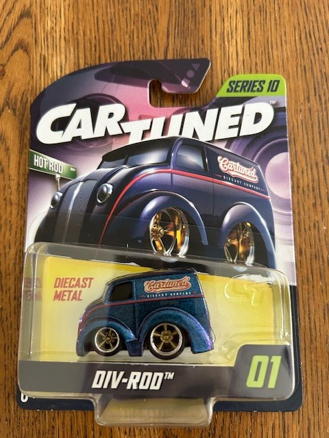 2026 Car Tuned SERIES 10 DIV-Rod #01 Hot Rod Way Blue Metallic Free Shipping
