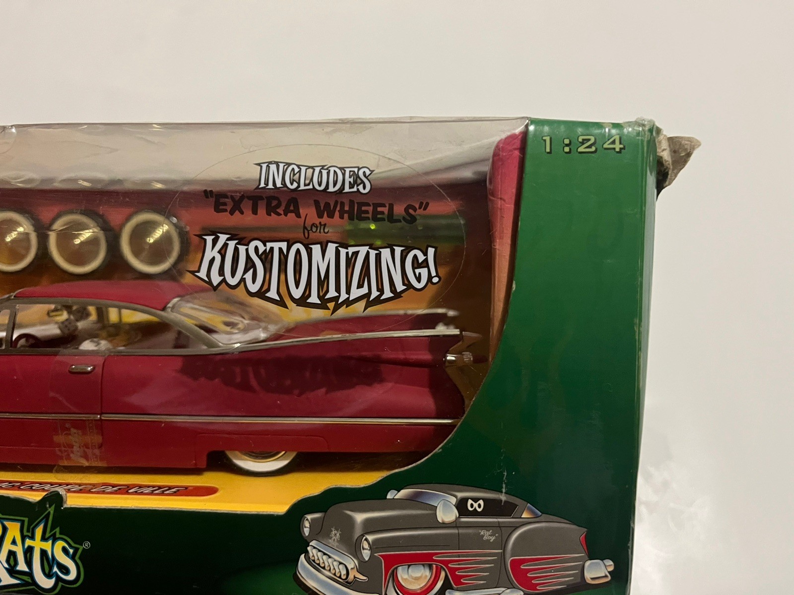 Jada Toys Road Rats Cadillac Coupe de Ville Kustomizing Red 1:24 Die Cast