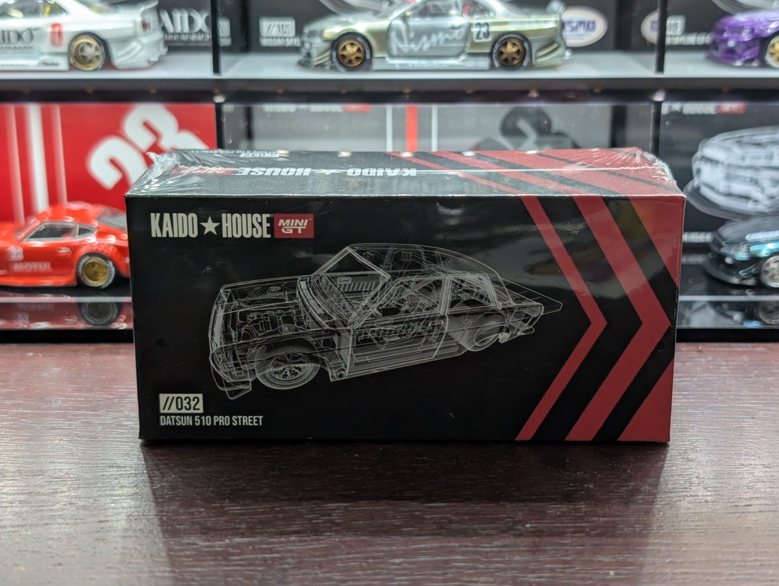 SEALED 1:64 MINI GT Kaido House Datsun 510 Advan Pro Street #032
