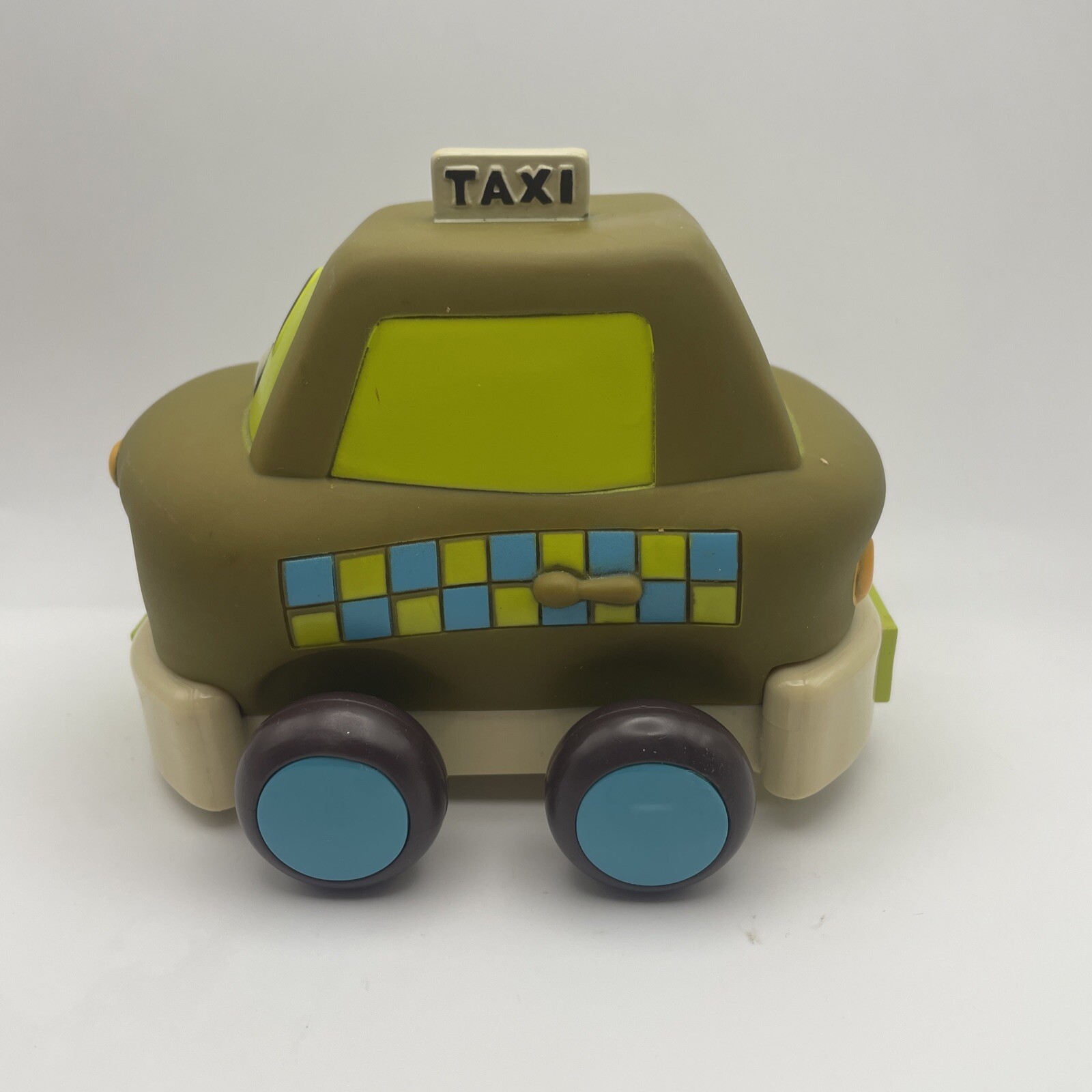 Just B You Brand – Pull Back & Go Rubber Cars – Friction Toys – Set Of 4