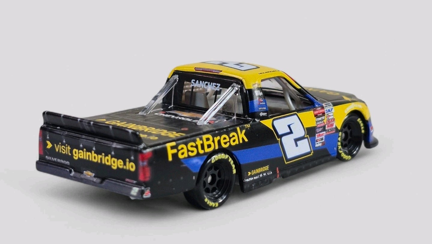 NICK SANCHEZ 2024 FORD F-150 Diorama Collectible Nascar Model Truck 1:64 LOOSE