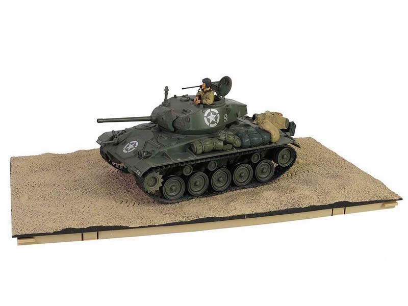 M24 CHAFFEE TANK “8TH AD 36TH TB-US ARMY” 1/32 BY FORCES OF VALOR 801002 A