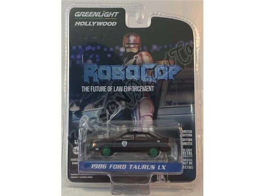 CHASE 1986 Ford Taurus Detroit Metro Police – RoboCop 1:64 Scale – 44940D