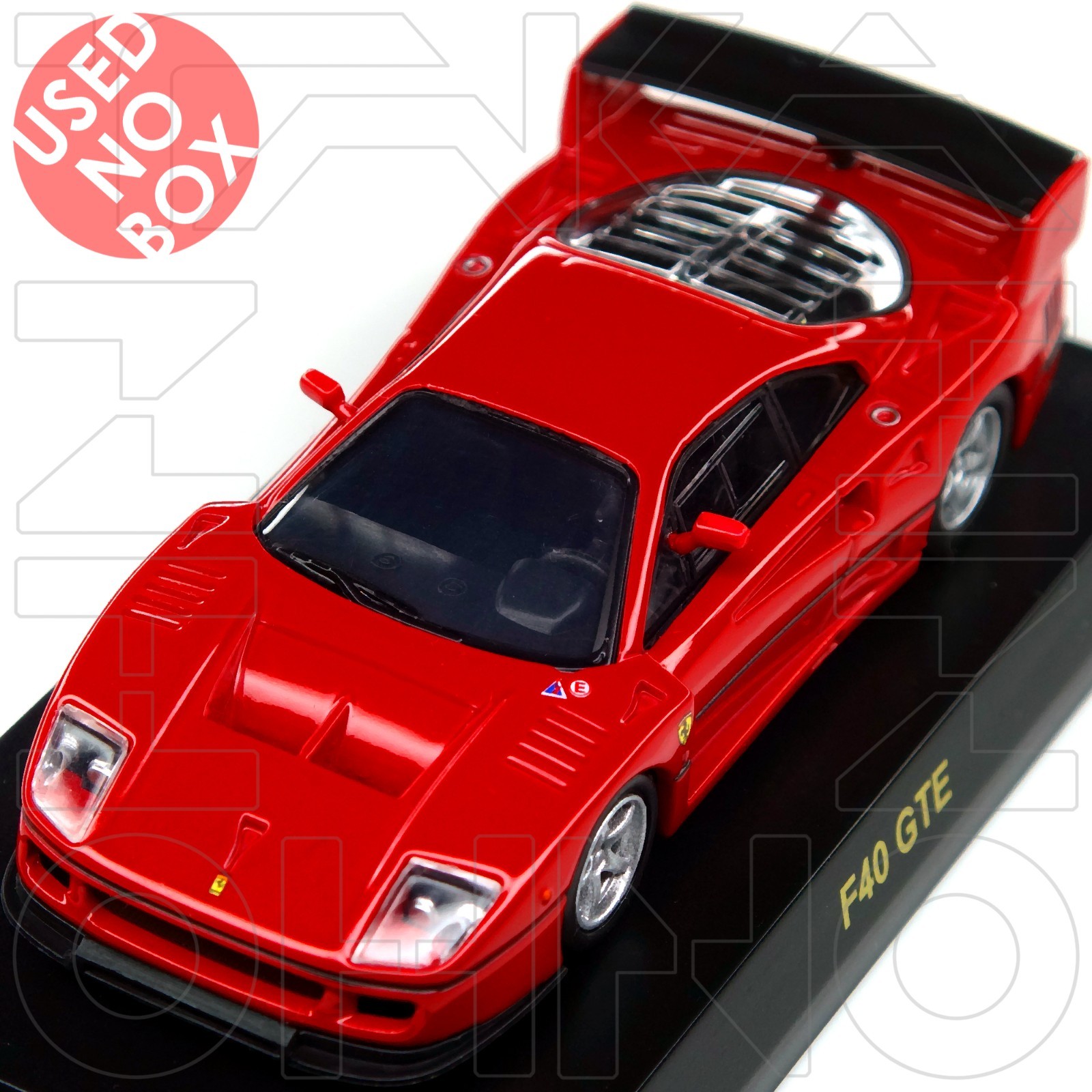 Ferrari F40 GTE 1995 KYOSHO 1:64 Collection 8 Rosso Corsa Red Pininfarina USED
