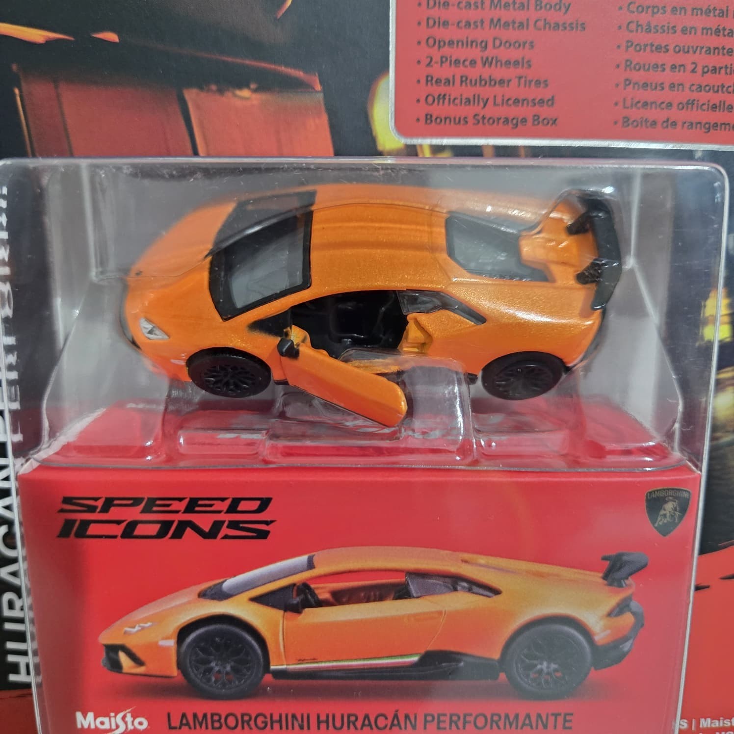 MAISTO SPEED ICONS Lamborghini Huracan and Lamborghini Sian FKP 35 set of 4