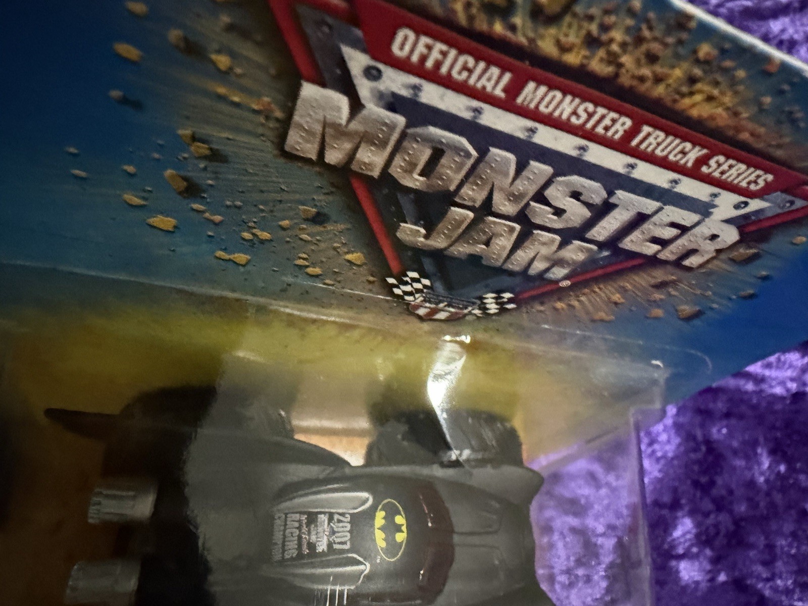 1989 Ertl Batmobile 2007 Hot wheels Batmobile Monster Jam Truck Set 2