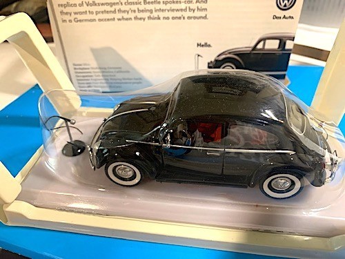 Rare Das Auto VW Beetle Bug TV Commercial 1:32 Scale Licensed Promo Volkswagen