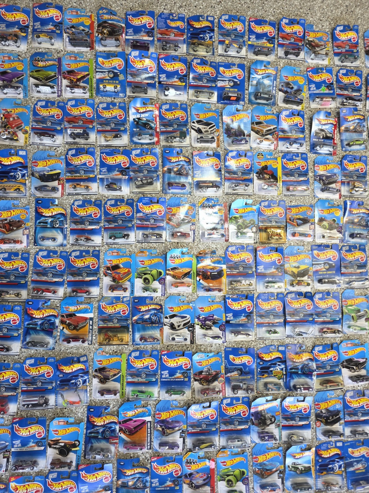 380 Hot Wheels Diecast Car Lot Mixed Collection 1990s 2000s 2010s 2020s Cars