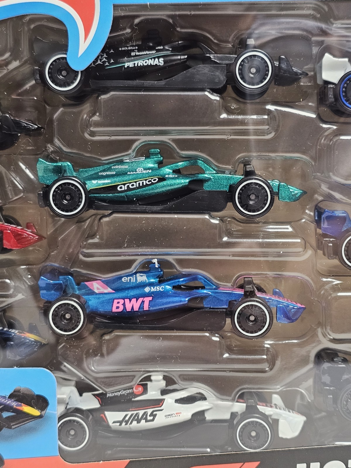Hot Wheels Formula 1 F1 2025 10-Pack All 10 Teams McLaren Ferrari Red Bull