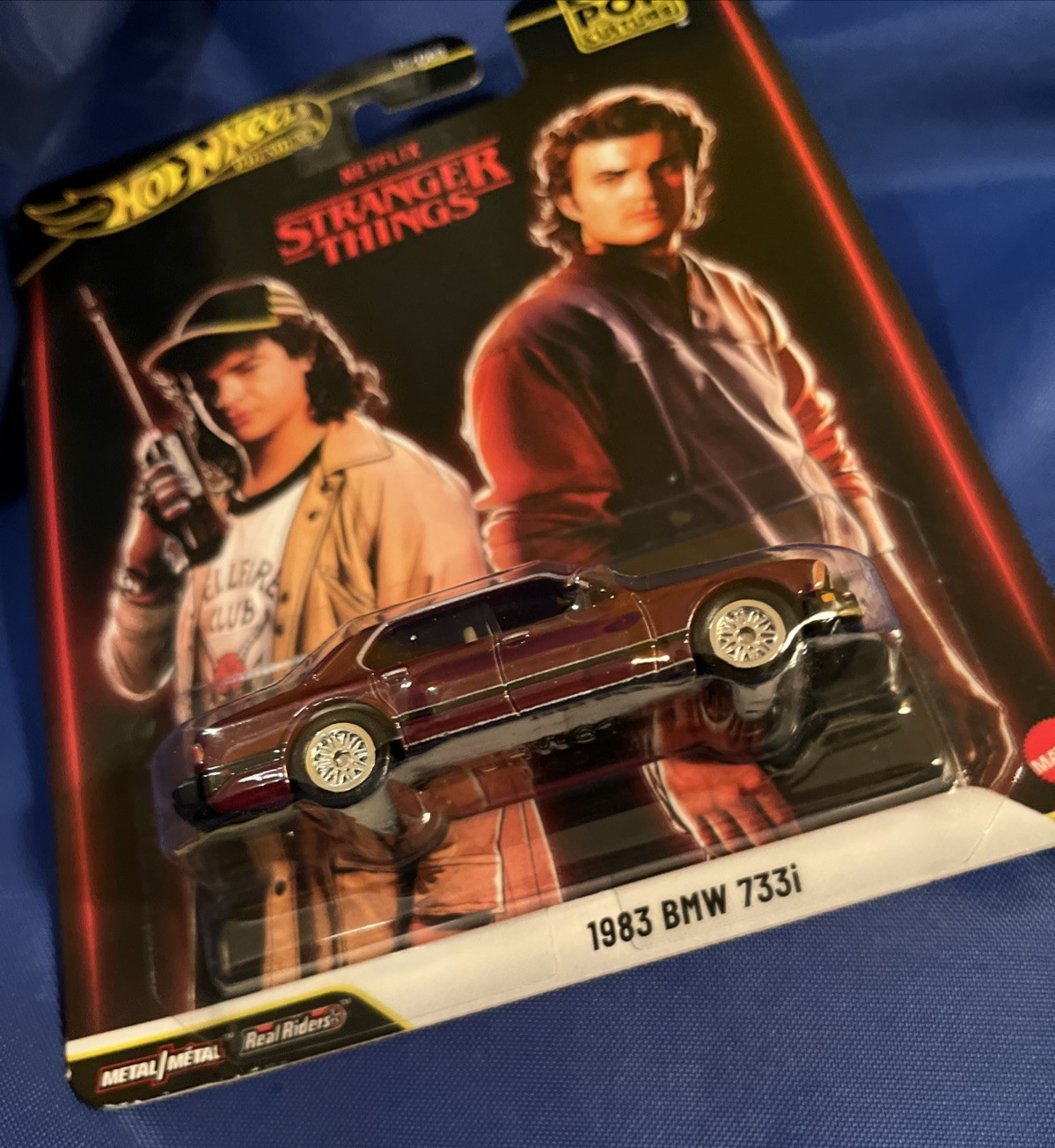 HOT WHEELS PREMIUM 2025 POP CULTURE STRANGER THINGS 1983 BMW 733i NETFLIX BONUS