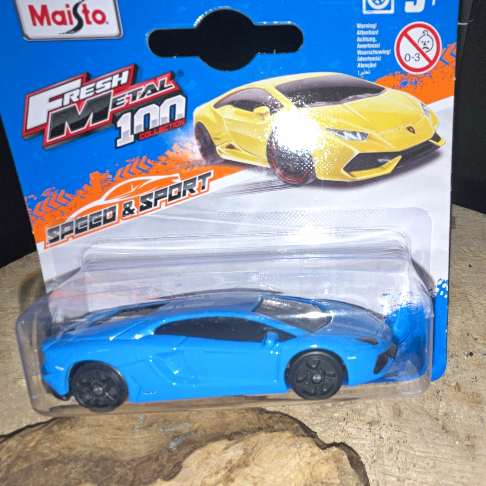 Maisto Fresh Metal 1:64 Lamborghini Huracan LP 610-4 Blue Diecast Unopened Box
