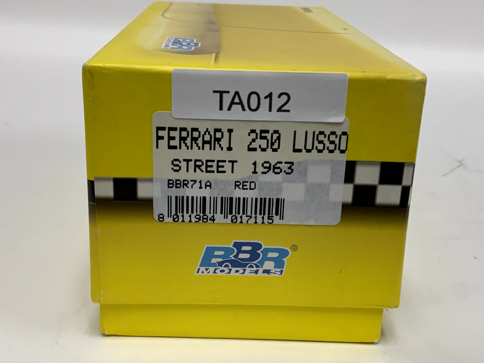 1/43 BBR Ferrari 250 Lusso from 1963 in Rosso Corsa Red BG71A. TA012