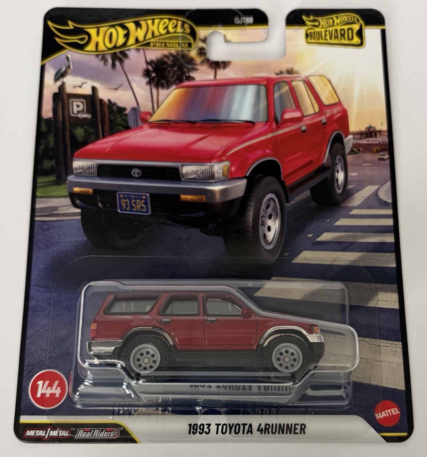 2026 Hot Wheels Boulevard 1993 Toyota 4Runner #144 Red & BMW M3 GTR #142 Gray