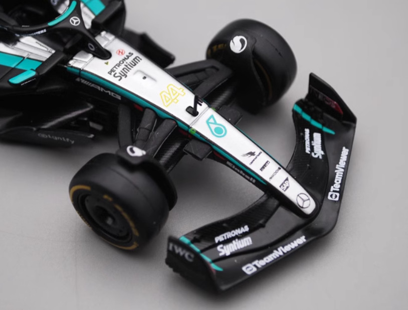 Bburago 1:43 F1 Formula Mercedes AMG W16 W15 Lewis Hamilton Russell Antonelli