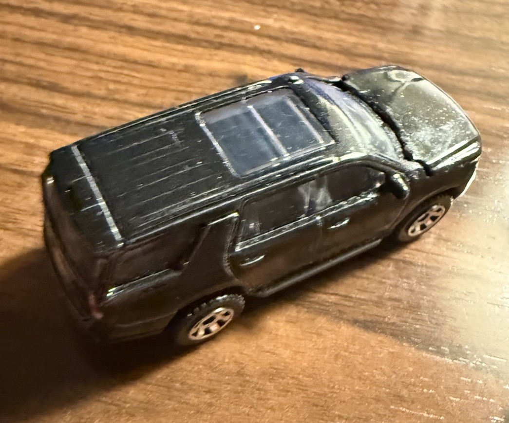 2023 MATCHBOX MOVING PARTS 2020 CHEVY TAHOE – 14/54 , BLACK 70 YEARS ANNIVERSARY