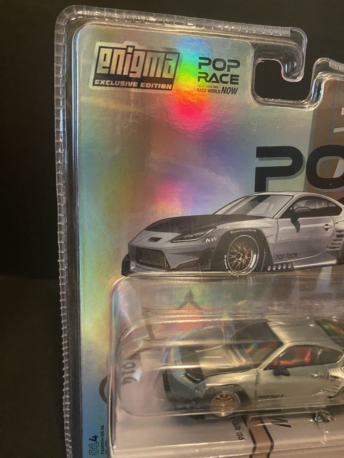 Chase!! TOYOTA PANDEM GR86 1/64 DIECAST MODEL BY POP RACE PR64-PRE014