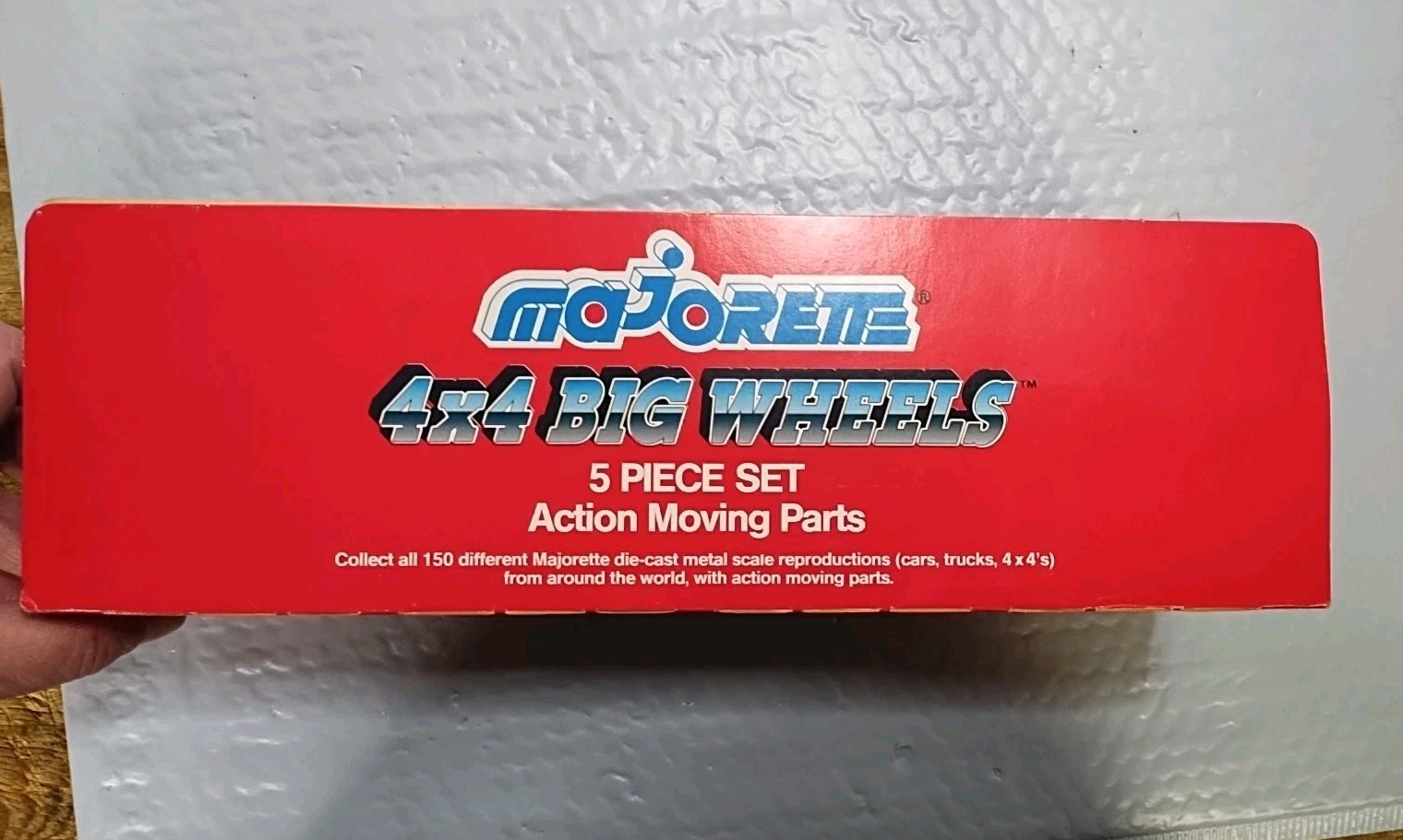 Majorette 4×4 Big Wheels 5pk Original Packaging SEALED AND FREE SHIPPING!!