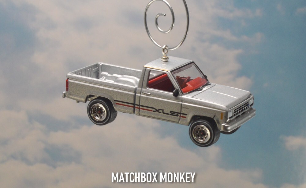 1983 Ford Ranger XL Pickup Truck Custom Christmas Tree Ornament 4X4 RARE Adorno