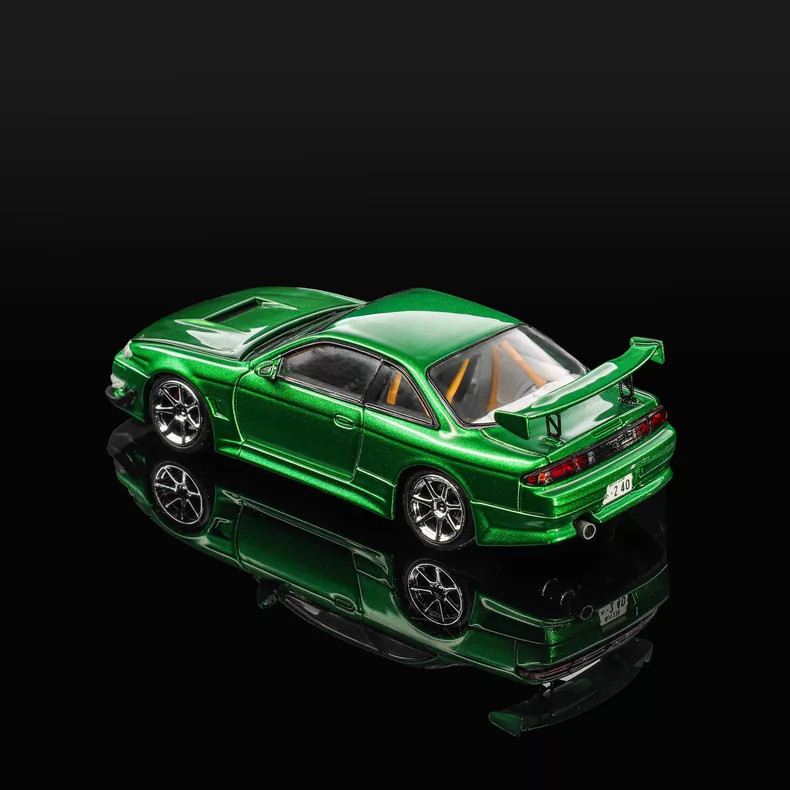 Mortal 1:64 Nissan Silvia S14 240SX Kouki Green