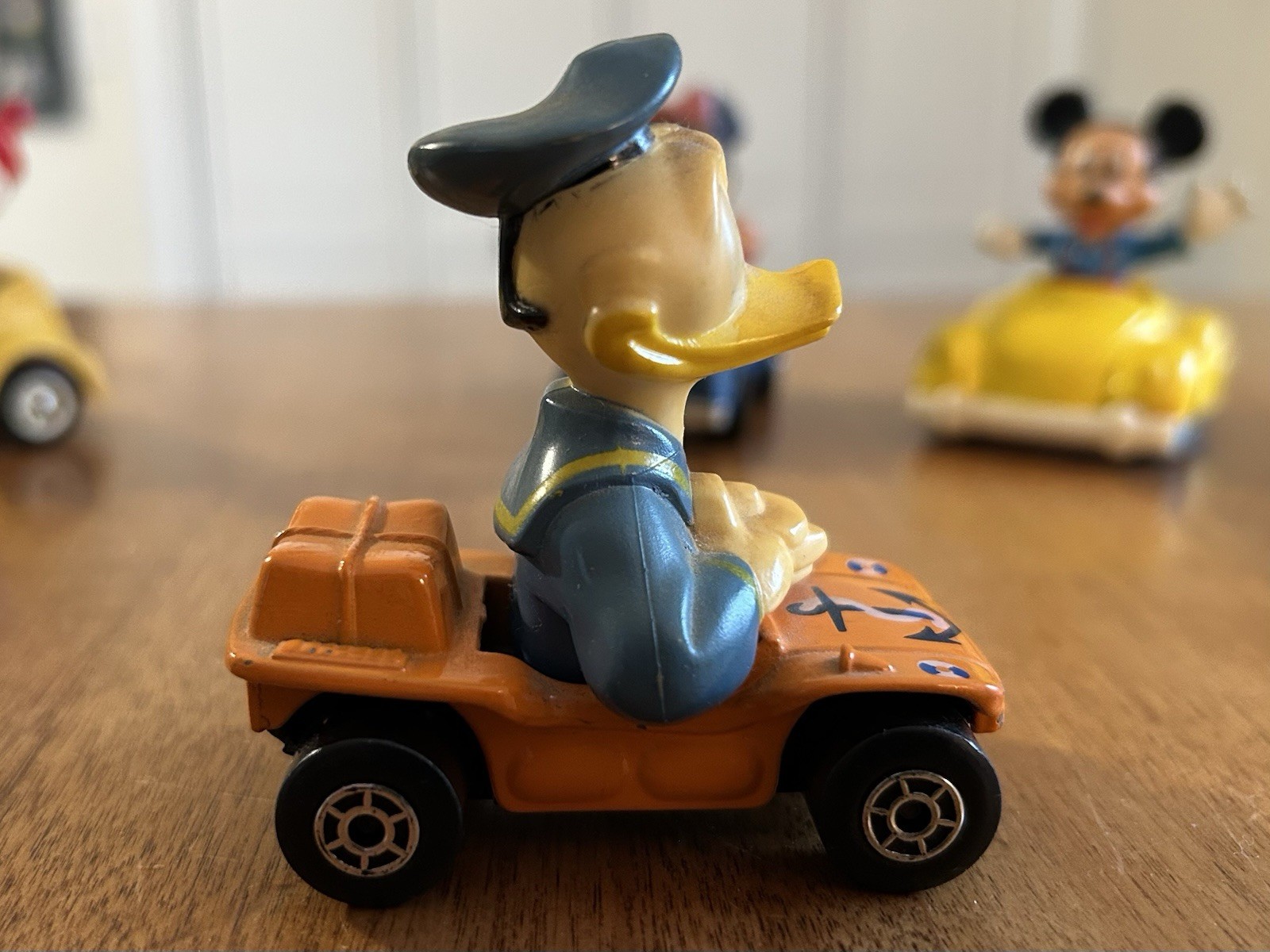 Vintage Lot of 5 Disney Cars- 1979 Matchbox, Burger King, etc. Driving Figures