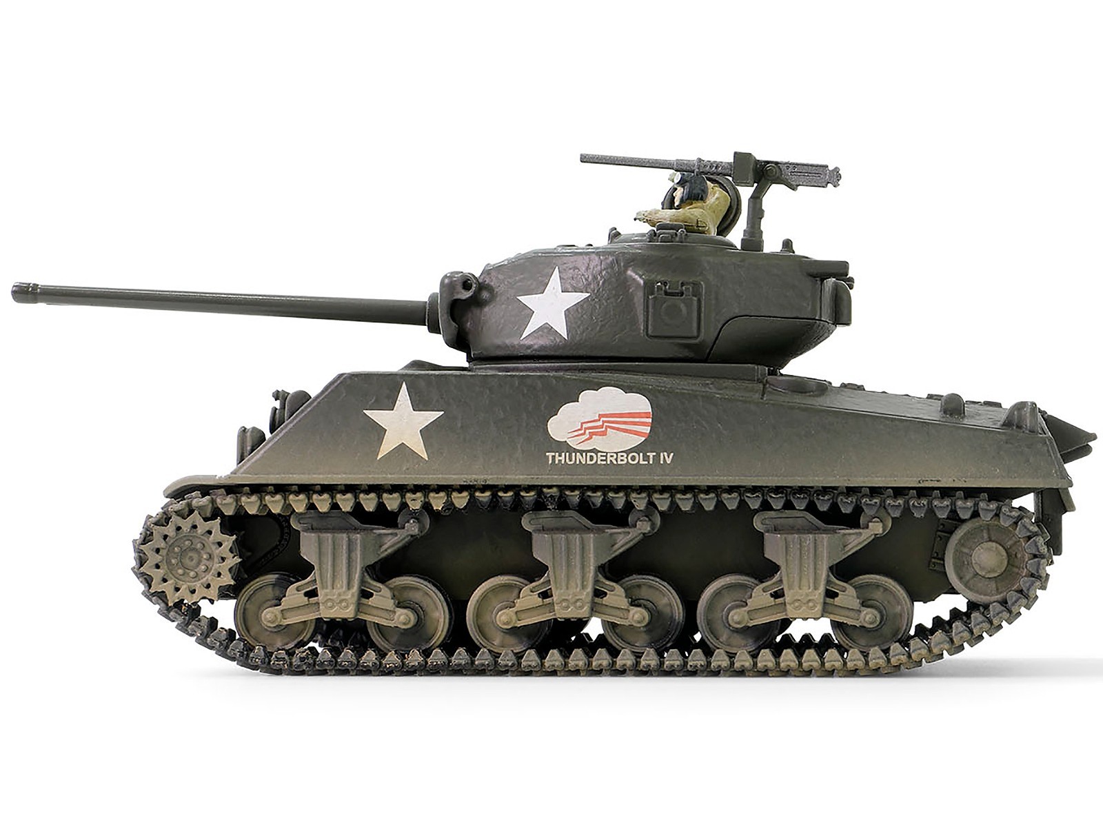 US SHERMAN M4A3(76) TANK “THUNDERBOLT IV” US ARMY 1/64 FORCES OF VALOR 805101