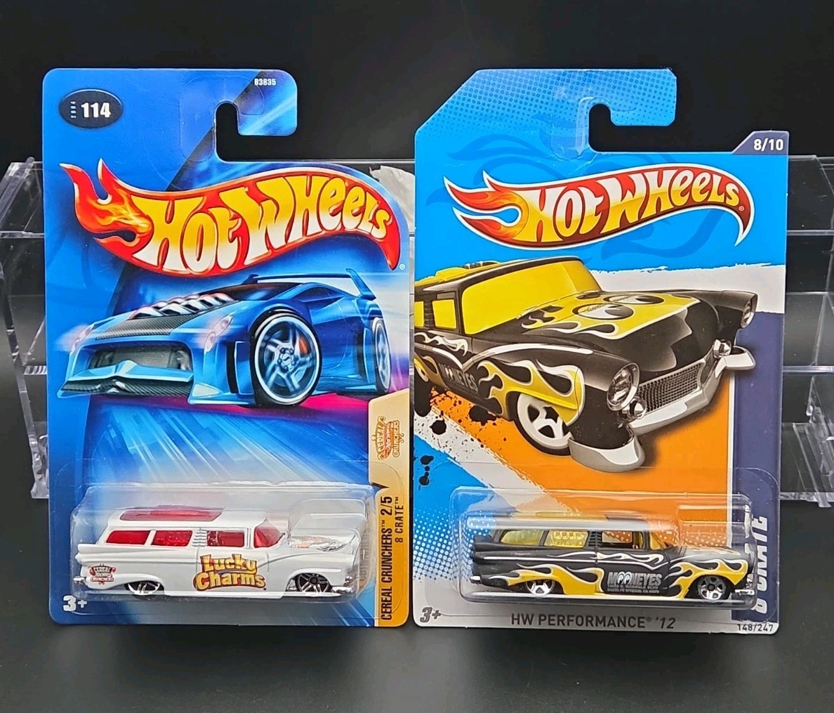Hot Wheels 8 Crate Mooneyes Variations Lot Of 6