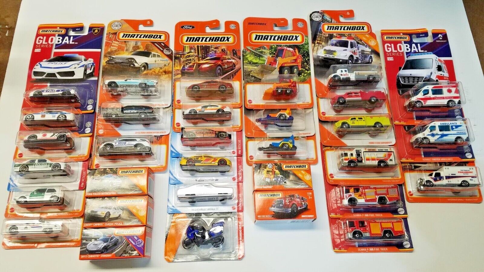 🔥Matchbox Hot Wheels You Pick Police Fire Rescue cars trucks trailers 2021-23