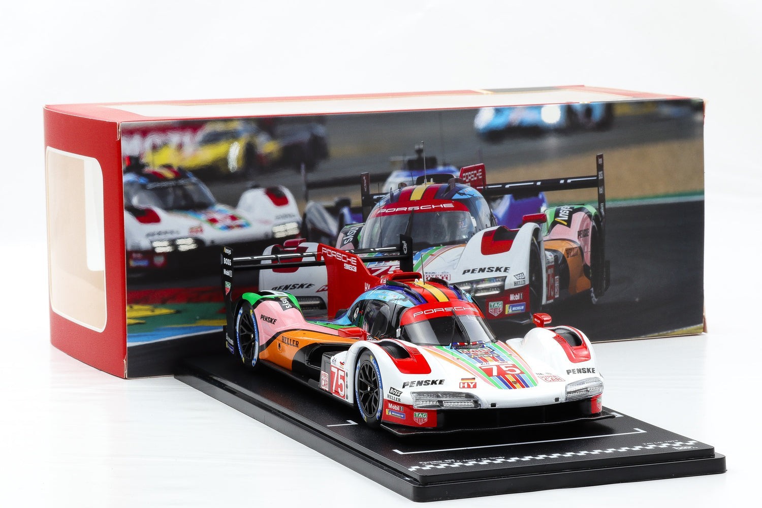 IXO Porsche 963 #75 Penske 24h Le Mans 2023 Jaminet/Nasr/Tandy 1:18