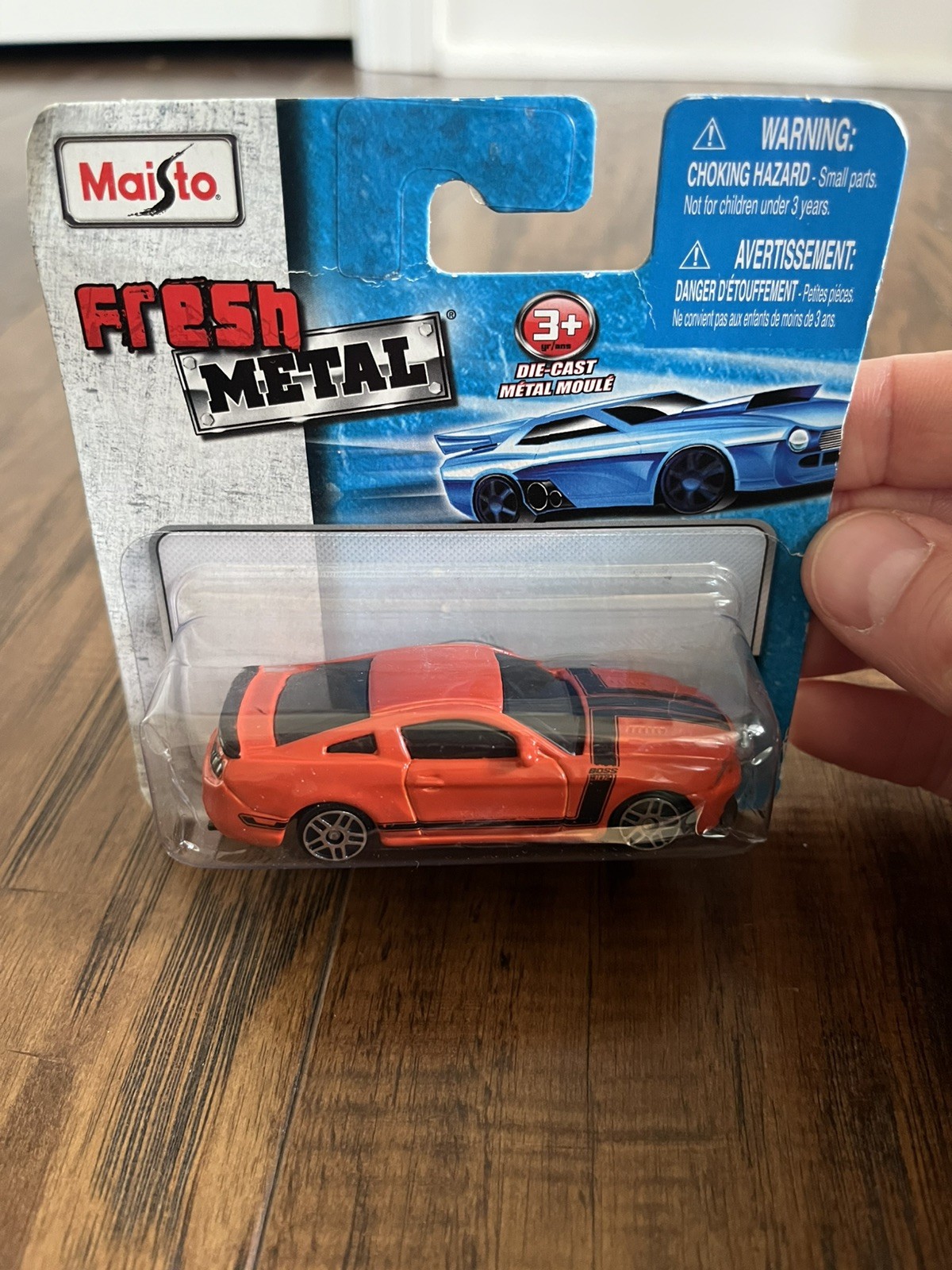 Maisto Fresh Metal Diecast Red Black Car 2010 Unopened Box