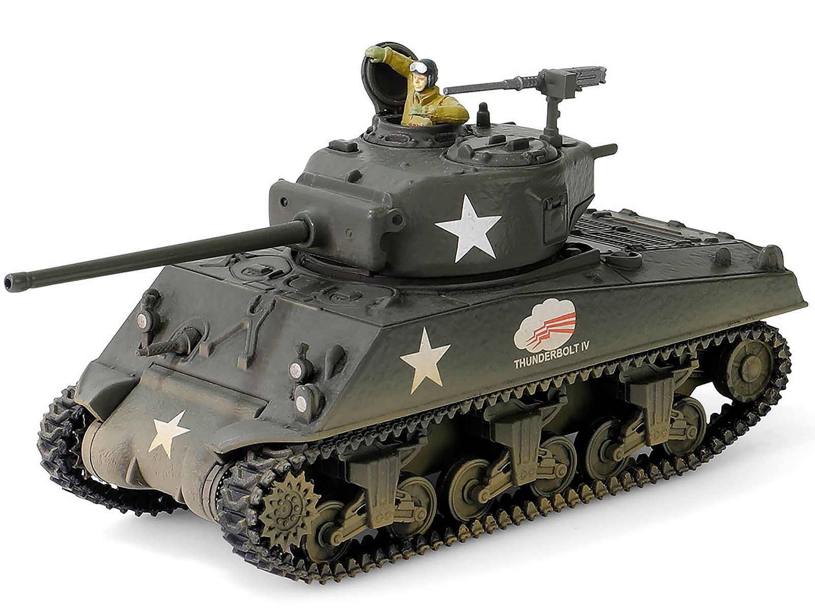 US SHERMAN M4A3(76) TANK “THUNDERBOLT IV” US ARMY 1/64 FORCES OF VALOR 805101