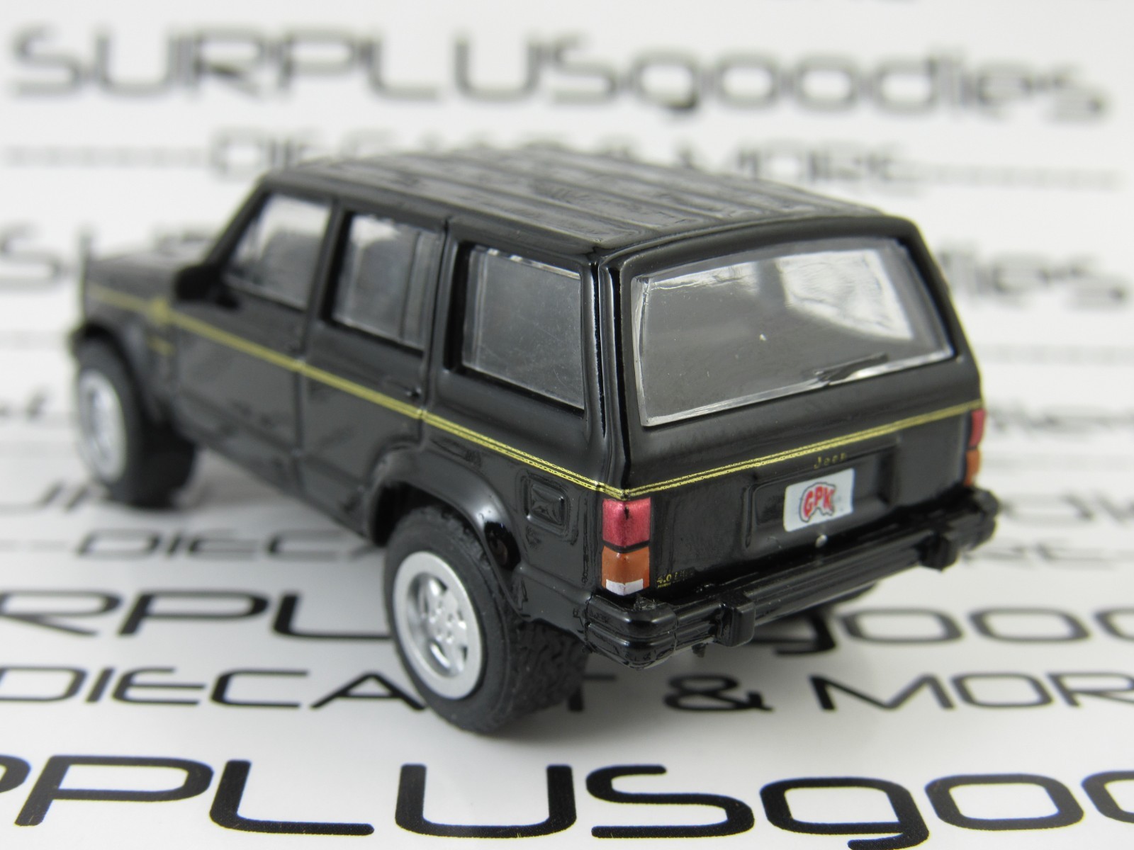 2022 Greenlight 1:64 Scale LOOSE Collectible Black 1993 JEEP CHEROKEE 4X4