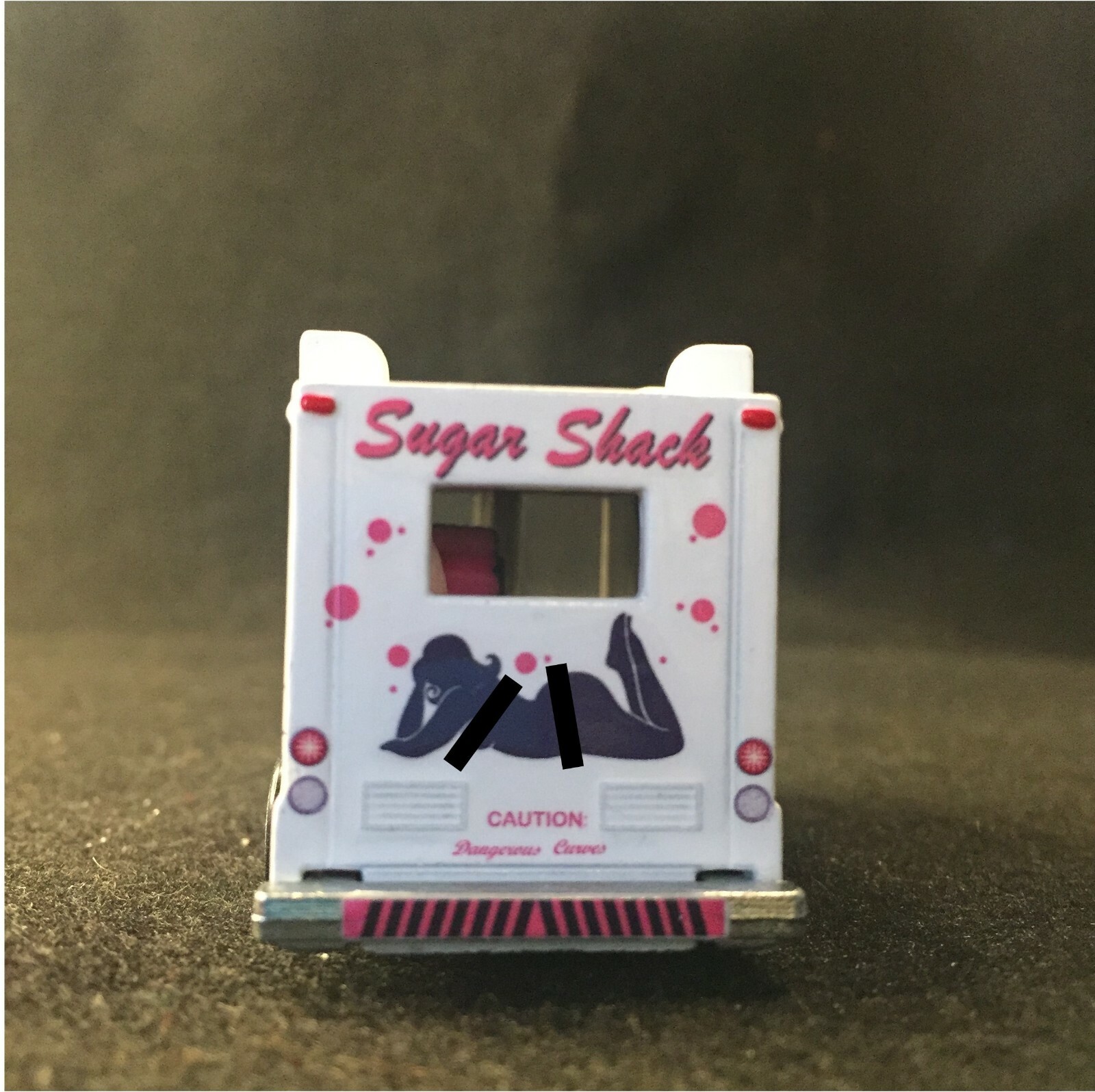 Clear 1:64 Waterslide decal Hot Wheels Ice Cream Truck Quick Bite Sugar Shack