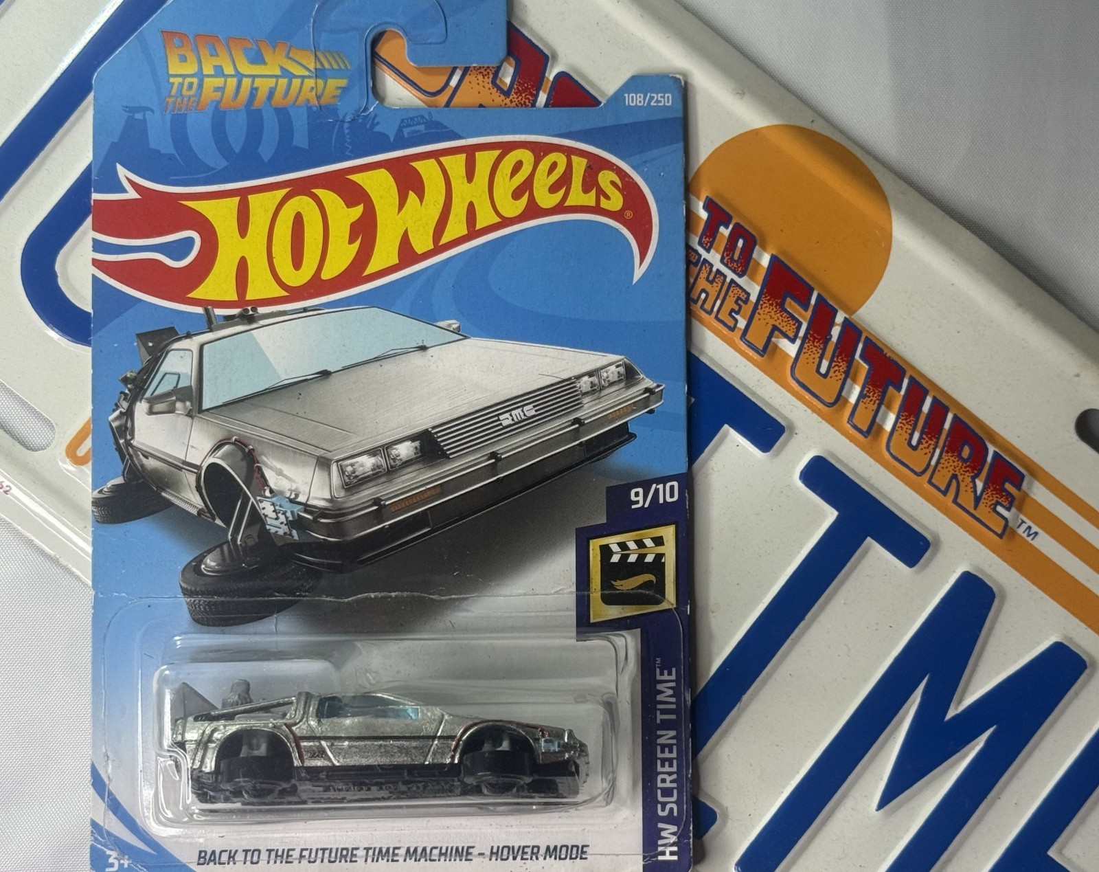 Hot Wheels 2019 Super Treasure Hunt Back To The Future Time Machine Hover Mode