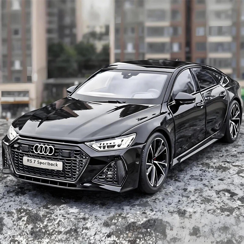 1/18 for RS7 Sportback Model with Key Remote Control-Sound Light Effects Model