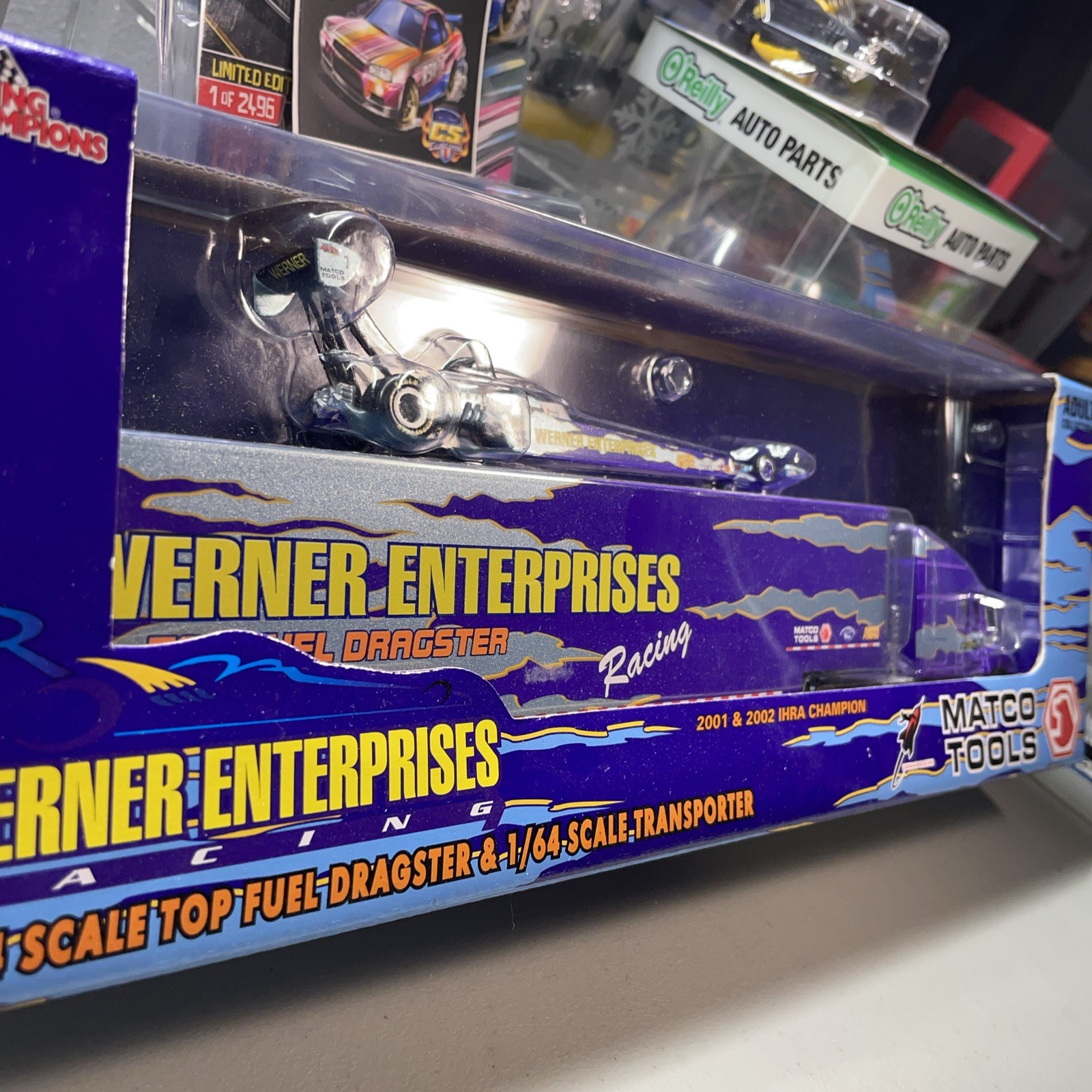 Top Fuel Dragster 1:64 Matco Tools Werner ENTERPRISES Racing Champions IHRA