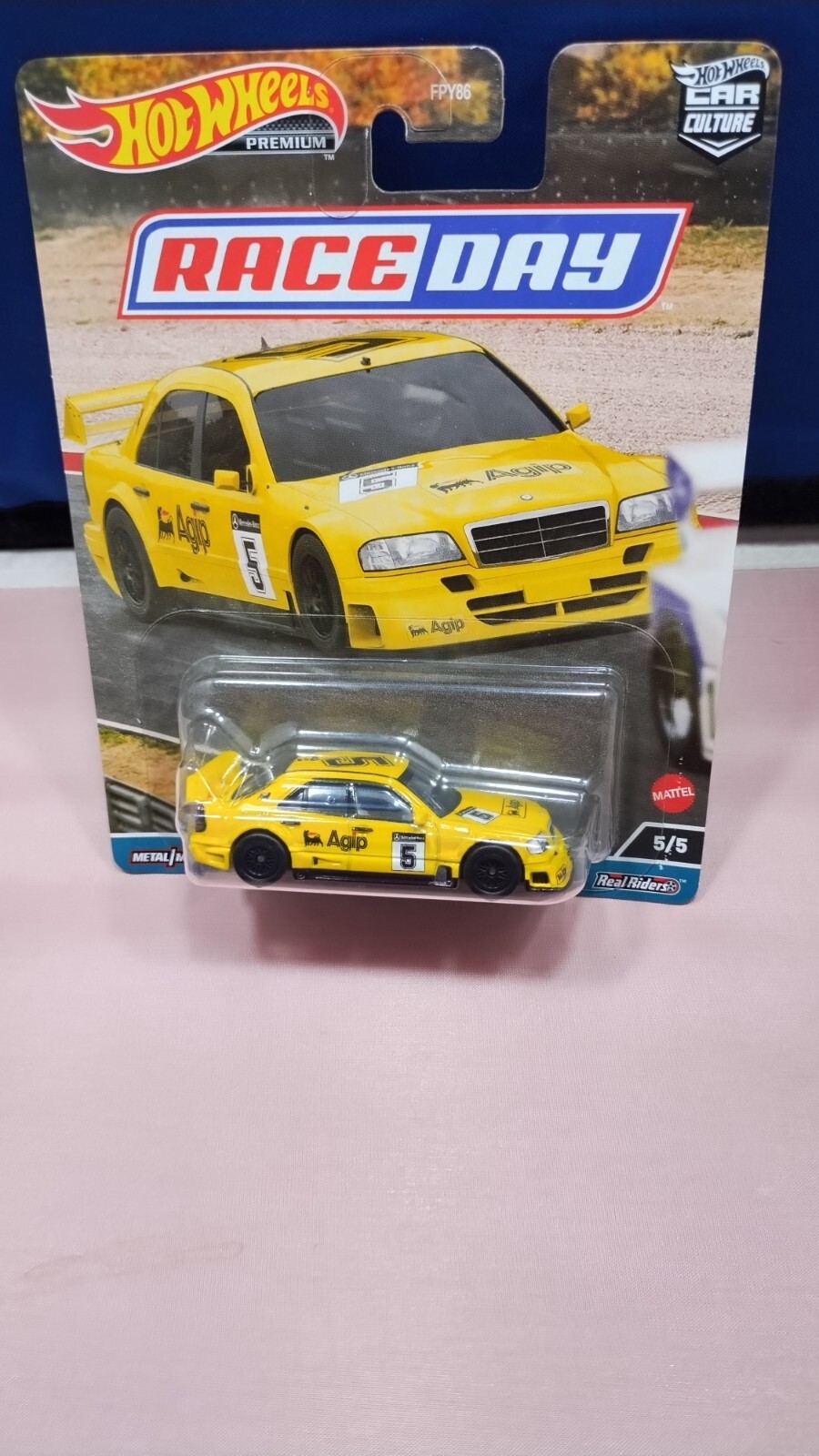 HW Premium Race Day ’94 AMG-Mercedes C-Class DTM Touring Car Real Riders Mattel