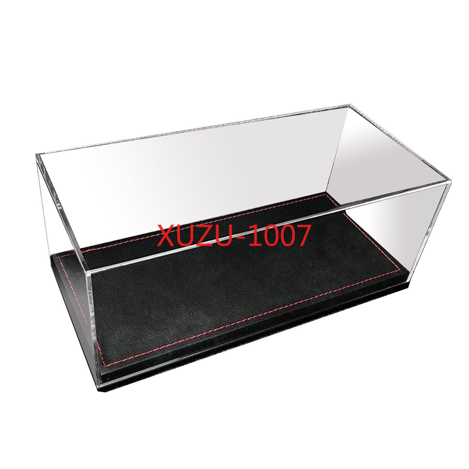 Diorama Acrylic Display Case Show Case With PU Leather Base For 1/18 Car Model