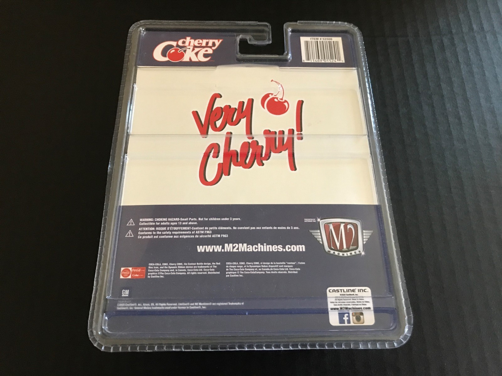 M2 Machines “Cherry Coke” ’57 Chevrolet Handyman Wagon Gasser RAW Chase 250 pcs.
