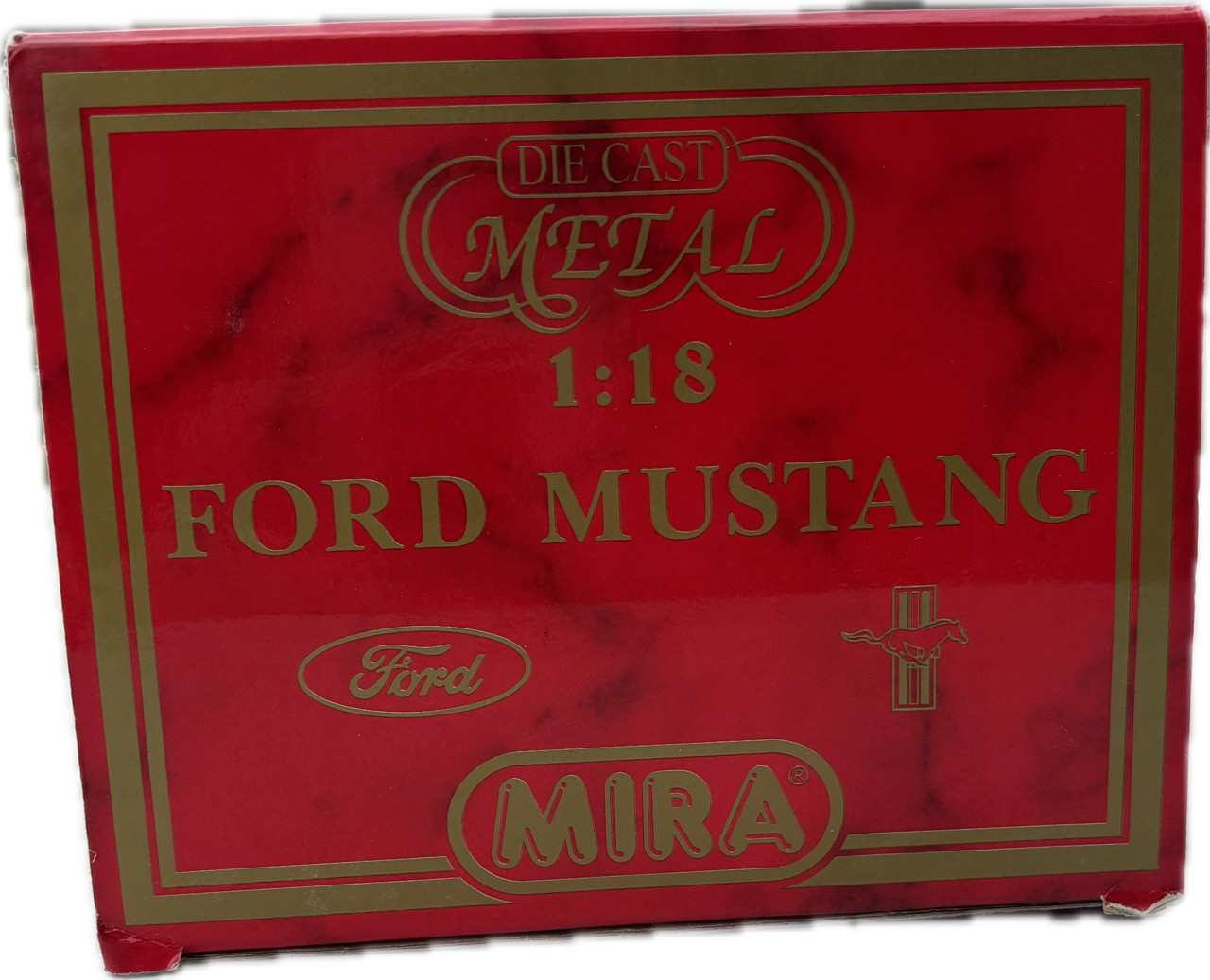 MIRA Golden Line 1:18 Ford Mustang 1964 1/2 Convertible Diecast Car w Box