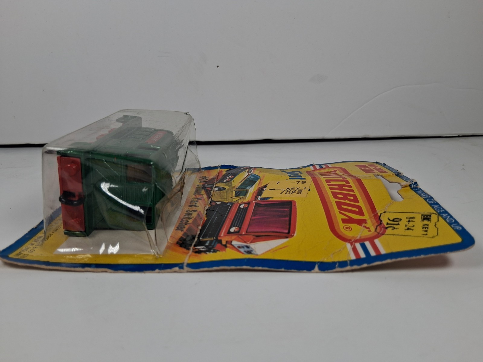 1979 Matchbox Lesney Superfast Pannier Locomotive #47 on Card