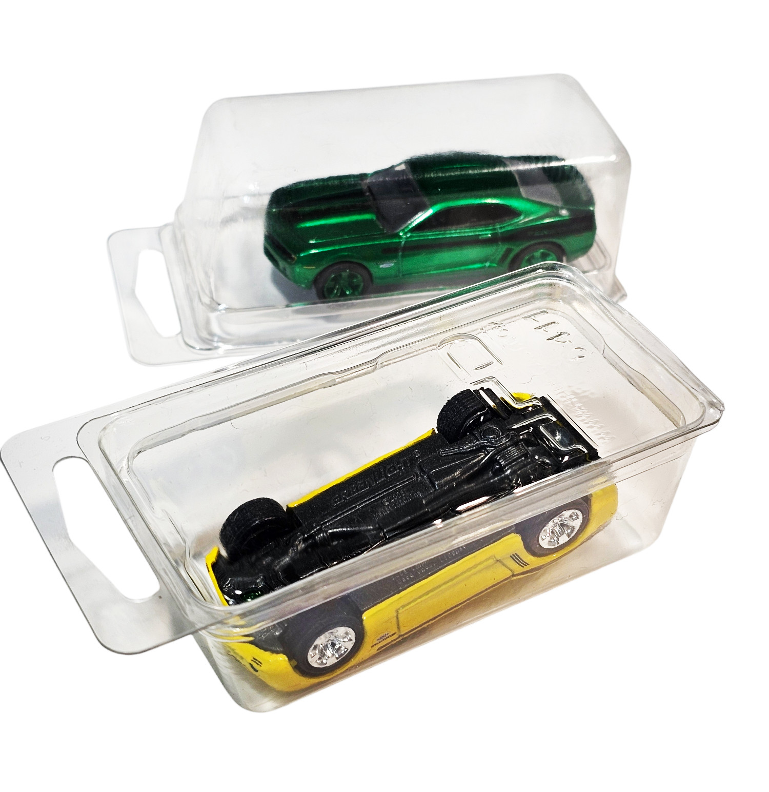 HPD PROTECTOR CLAMSHELL CASE COVER FOR LOOSE SMALL CARS MATCHBOX HOT WHEELS .6MM