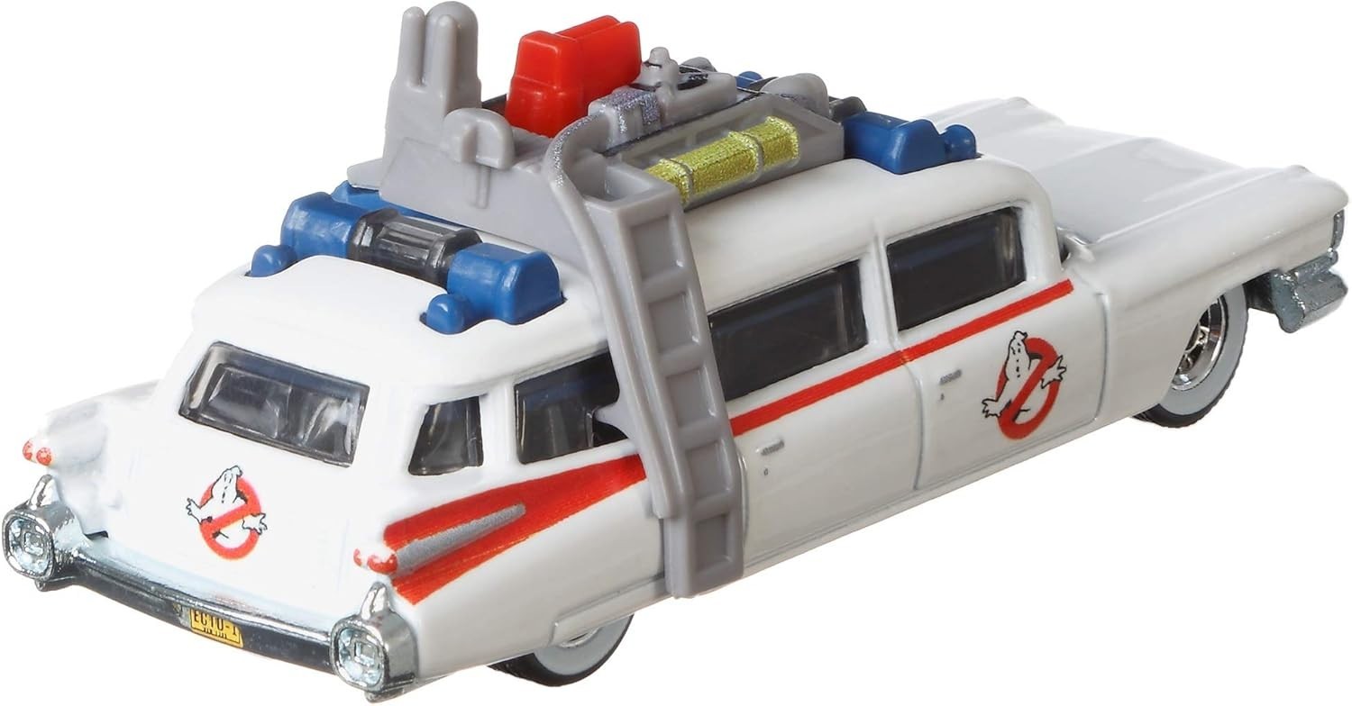 Hot Wheels 2020 Retro Real Riders Ghostbusters ECTO-1 Die-Cast Vehicle USED