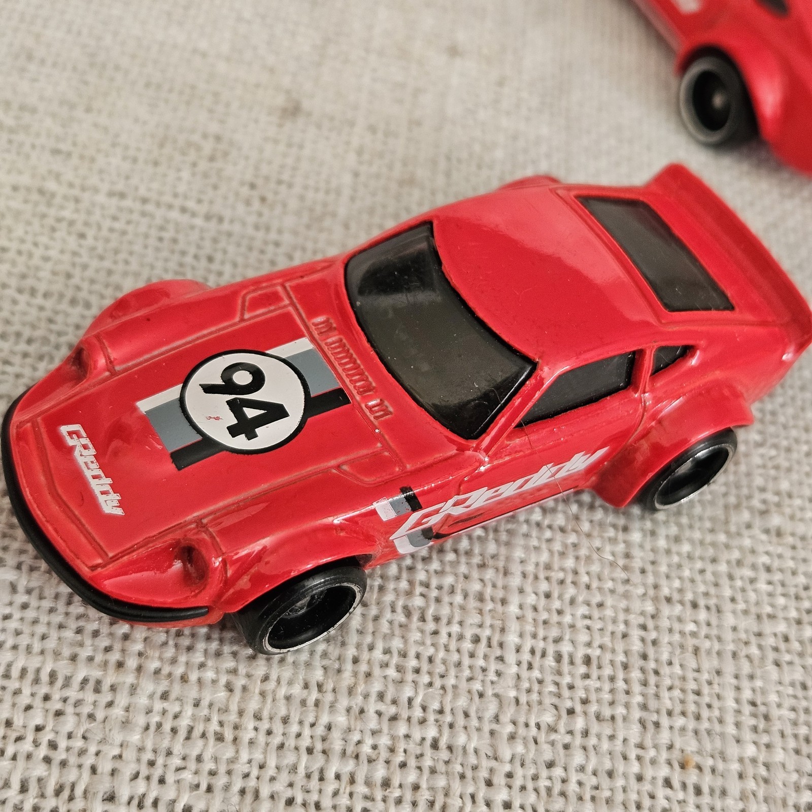 (2) Hot Wheels Nissan Fairlady Z Red Loose HW Greedy Malaysia