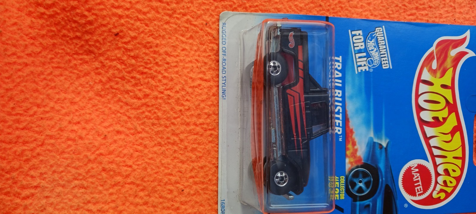 Hot Wheels N.I.P. new in package 1997 TRAILBUSTER JEEP #525 H.t.f. Mattel Rare