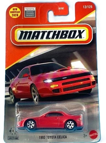 Matchbox 1993 Toyota Celica Red 1:64 Diecast car