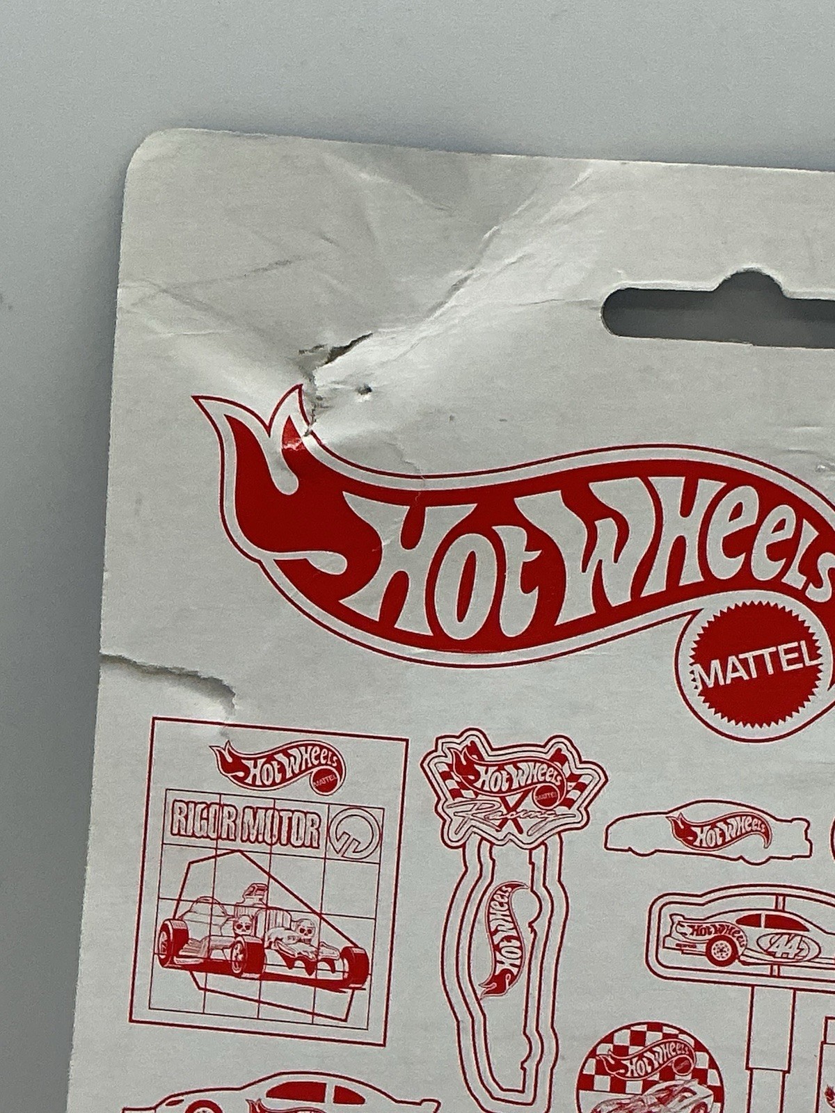 Hot Wheels Party Favors 8 Stickers 1997- 1998. – Z 38
